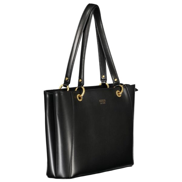 Guess Jeans Black Polyethylene Handbag - Image 3