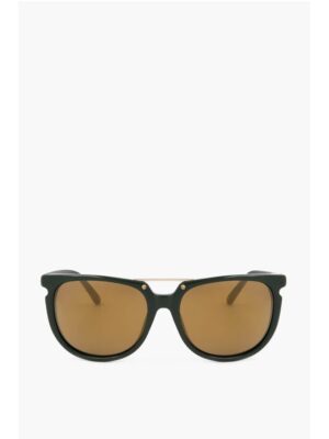 Linda Farrow Green Haircalf Sunglass
