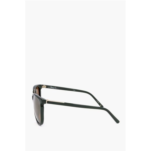 Linda Farrow Green Haircalf Sunglass - Image 3