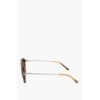 Linda Farrow Brown Haircalf Sunglass - Image 3