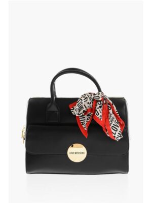 Moschino Black Polyethylene Tote Bag