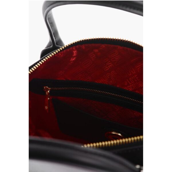 Moschino Black Polyethylene Tote Bag - Image 5