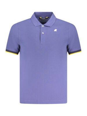 K-WAY Blue Cotton Polo Shirt