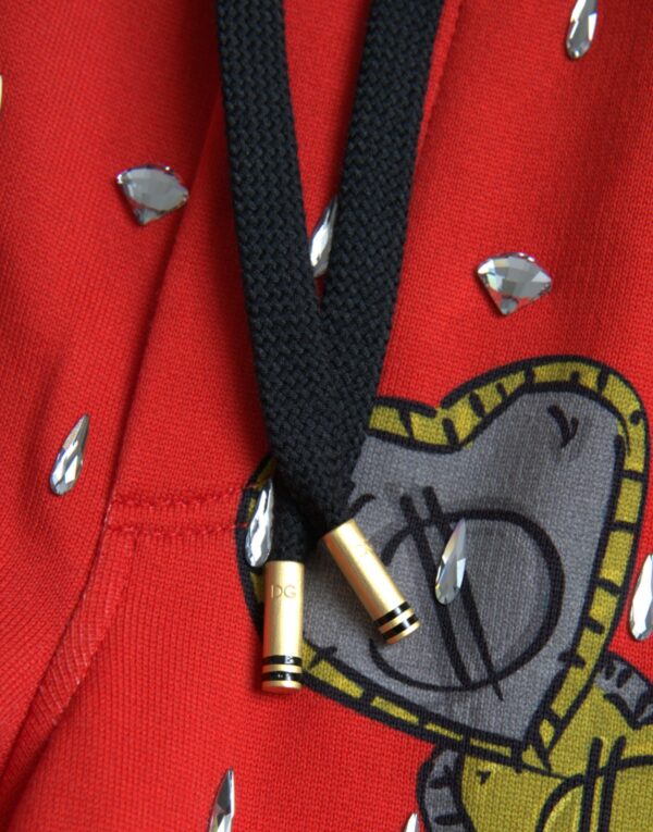 Dolce & Gabbana Red Year Of The Pig Jogger Sweatpants Pants - Image 6
