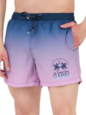 La Martina Multicolor Polyester Men's Swimwear Trunks