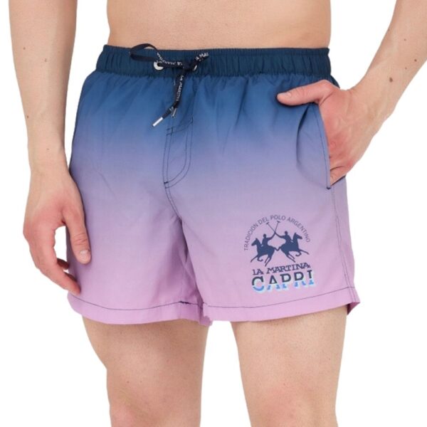 La Martina Multicolor Polyester Men's Swimwear Trunks