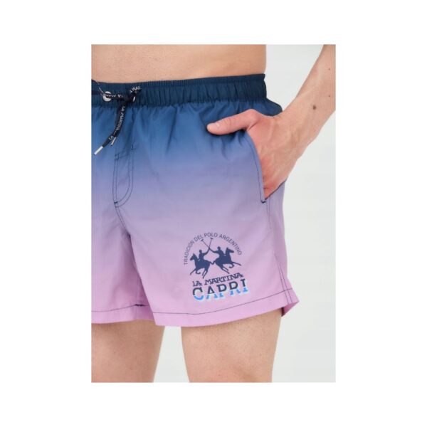 La Martina Multicolor Polyester Men's Swimwear Trunks - Image 3