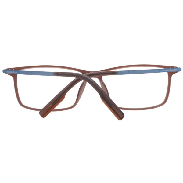 Ermenegildo Zegna Brown Men Optical Frames - Image 3