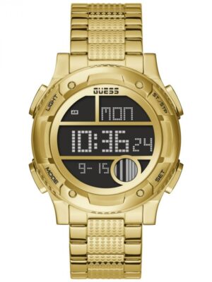 Guess Gold Stainless Steel Watch