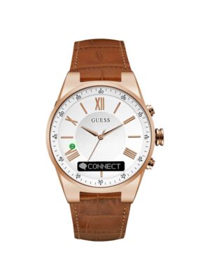 Guess Brown Leather Watch