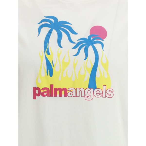Palm Angels Burning Oasi T-Shirt - Image 3