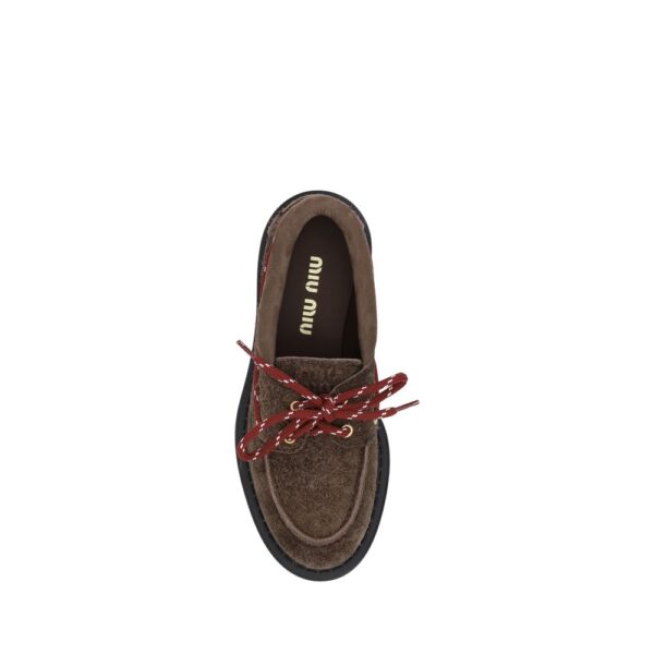 Miu Miu Chunky sole Loafers - Image 4