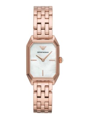 Armani Rose Gold Stainless Steel Watch