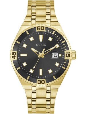 Guess Gold Stainless Steel Watch