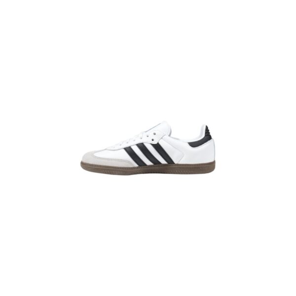 Adidas Black And White Leather Sneaker - Image 3