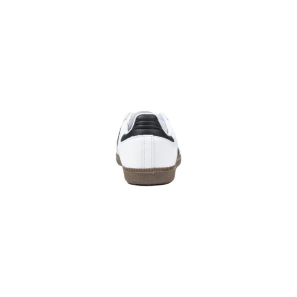 Adidas Black And White Leather Sneaker - Image 4