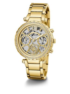 Guess Gold Stainless Steel Watch