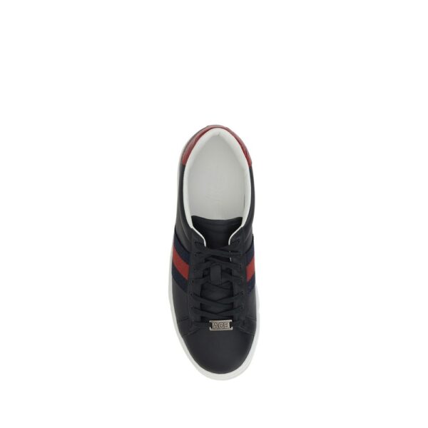 Gucci Leather Sneakers - Image 4