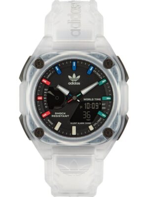 Adidas Transparent Synthetic Watch