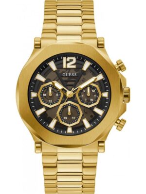 Guess Gold Stainless Steel Watch