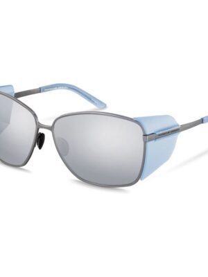 Porsche Design Gray Metal Sunglasses