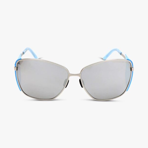 Porsche Design Gray Metal Sunglasses - Image 2