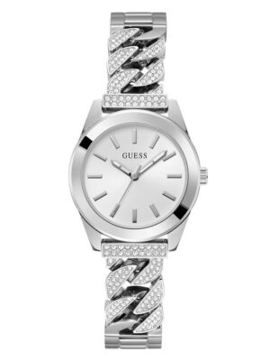 Guess Gray Stainless Steel Watch