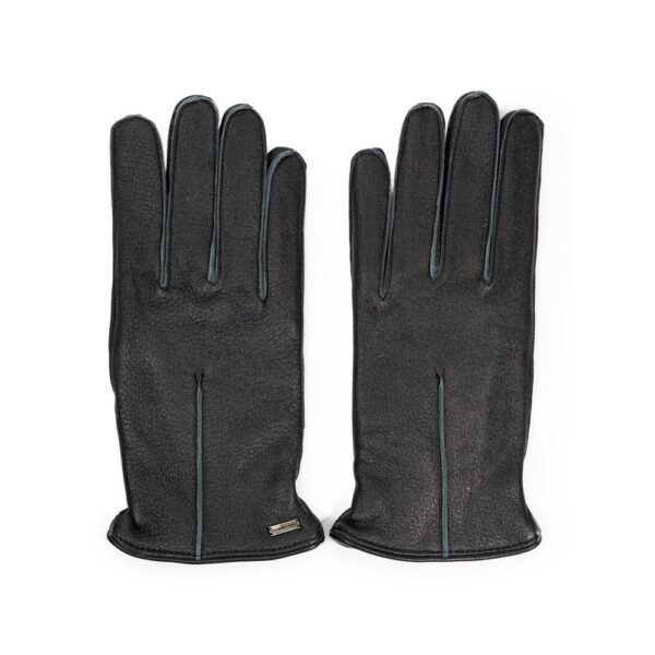 Dolce & Gabbana Gray Leather Clothing