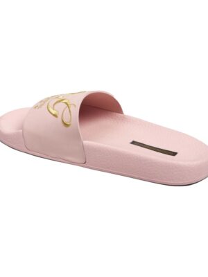 Dolce & Gabbana Pink Leather Sandal