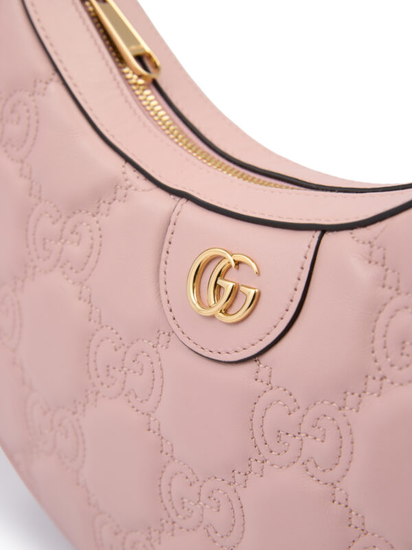 Gucci Light Pink Leather Shoulder Bag - Image 2