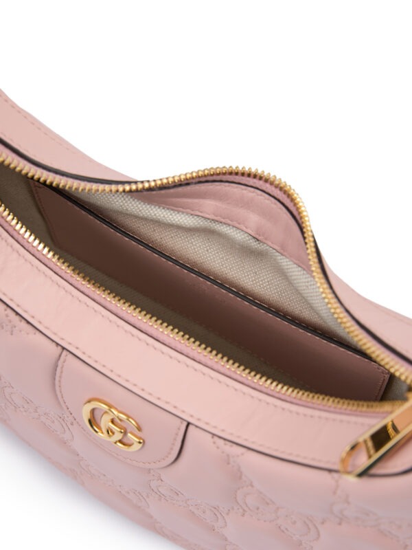 Gucci Light Pink Leather Shoulder Bag - Image 5