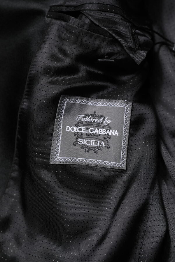 Dolce & Gabbana Purple SICILIA Sequin Embellish Coat Jacket - Image 6