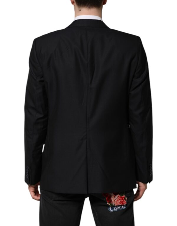Dolce & Gabbana Dark Blue MARTINI Wool Blazer Coat Jacket - Image 4