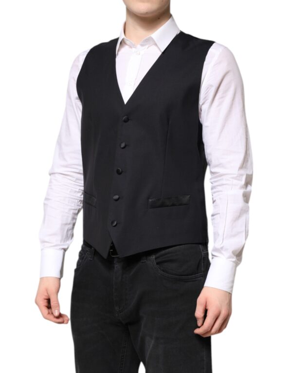 Dolce & Gabbana Dark Blue MARTINI Wool Suit 2 Piece Jacket - Image 6
