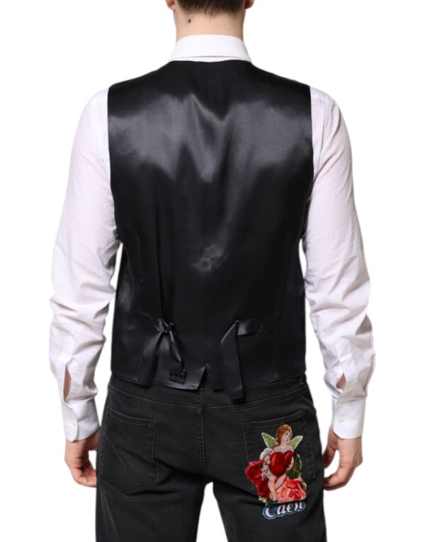 Dolce & Gabbana Dark Blue MARTINI Wool Suit 2 Piece Jacket - Image 7