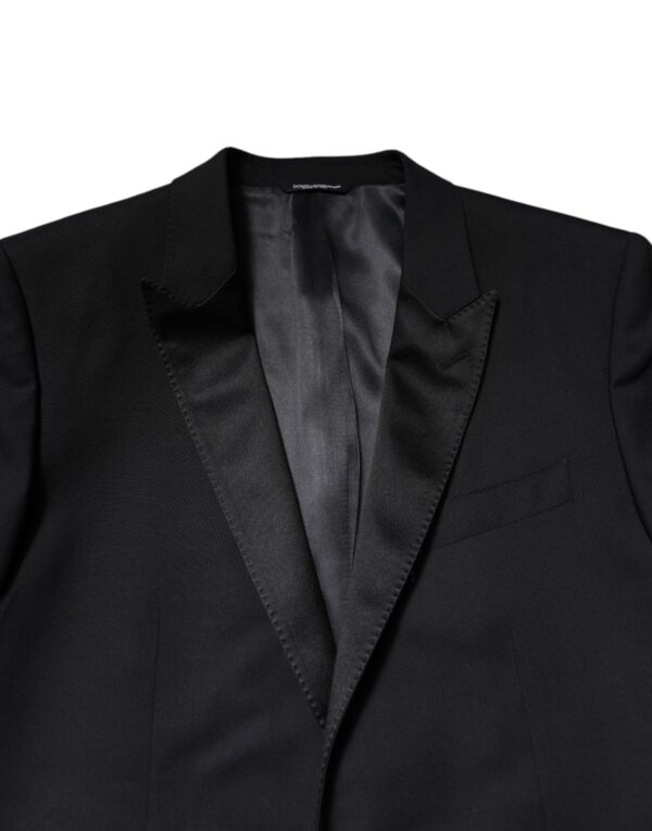 Dolce & Gabbana Dark Blue MARTINI Wool Suit 2 Piece Jacket - Image 8
