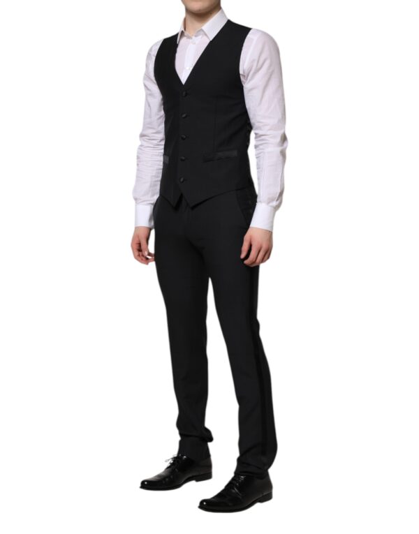 Dolce & Gabbana Dark Blue MARTINI 3 Pc Single Breasted Suit - Image 6