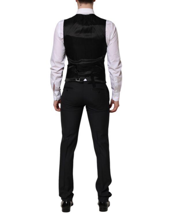Dolce & Gabbana Dark Blue MARTINI 3 Pc Single Breasted Suit - Image 7