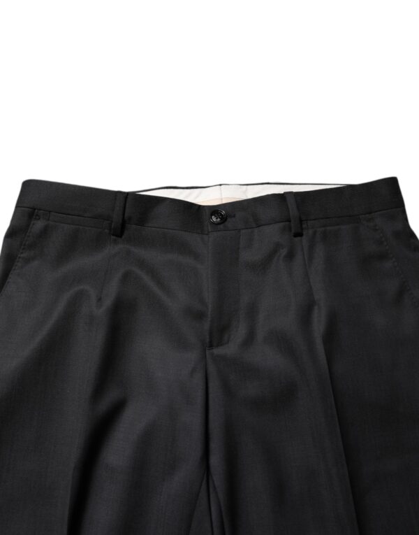 Dolce & Gabbana Dark Gray MARTINI 2 Pc Single Breasted Suit - Image 7