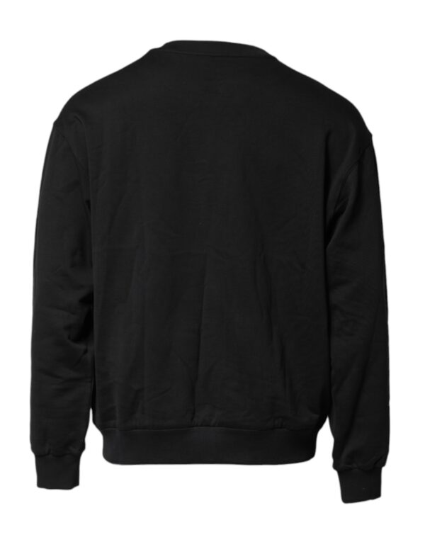 Dolce & Gabbana Black DG Logo Crew Neck Sweatshirt Sweater - Image 4