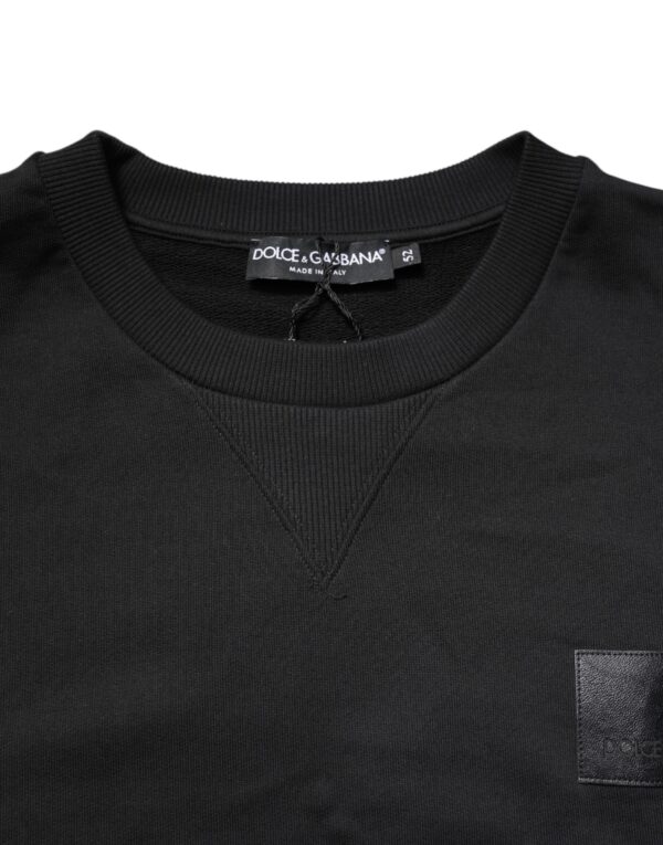 Dolce & Gabbana Black DG Logo Crew Neck Sweatshirt Sweater - Image 5
