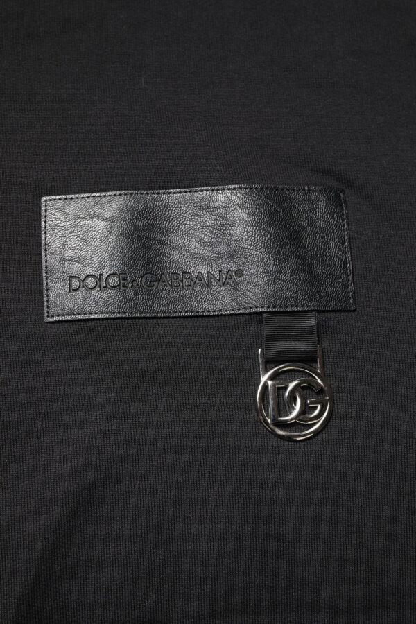 Dolce & Gabbana Black DG Logo Crew Neck Sweatshirt Sweater - Image 6