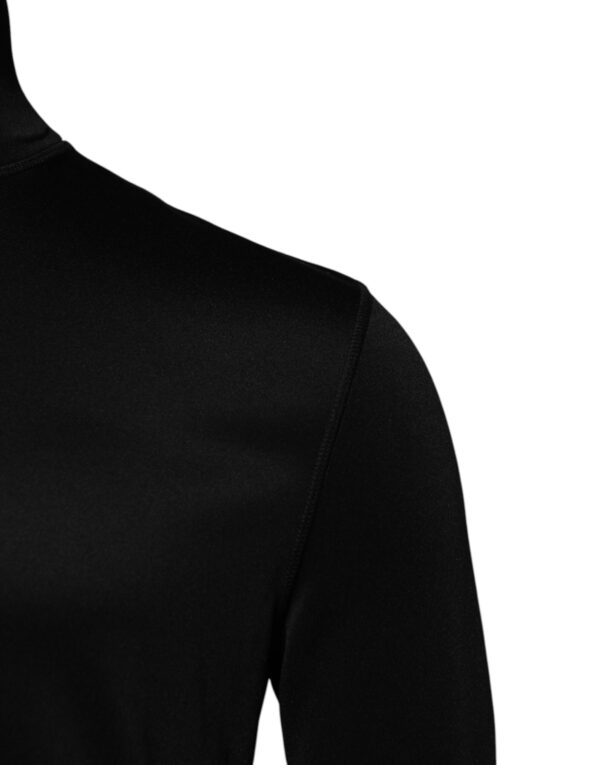 Dolce & Gabbana Black Polyester Turtleneck Pullover Sweater - Image 3
