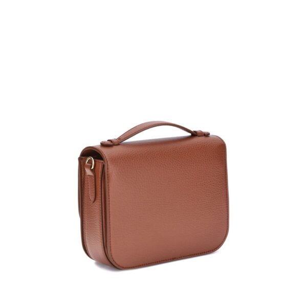Stella McCartney Logo Flap Bag Eco Embossed Grainy Alter - Image 3