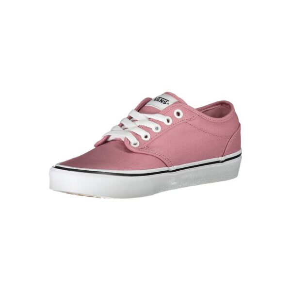 Vans Chic Pink Sneakers with Contrast Laces - Image 3
