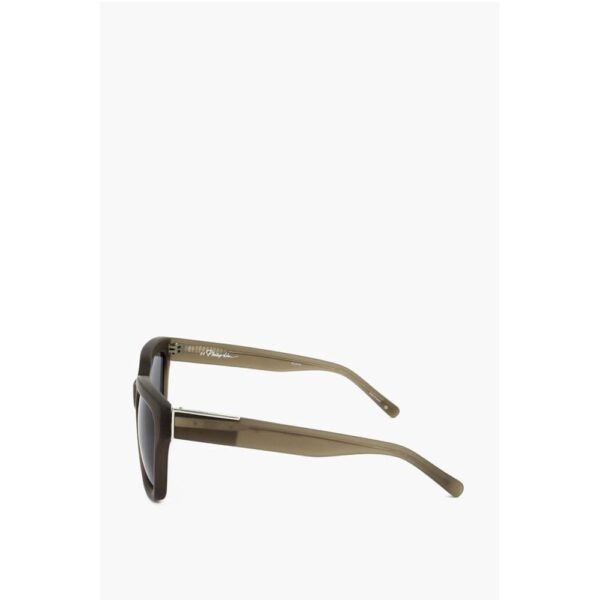 Linda Farrow PHILLIP LIM Wayfarer Sunglasses with See Through Frame - Image 3