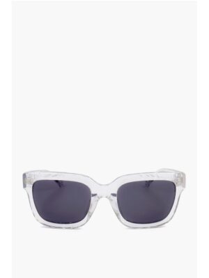 Linda Farrow PHILLIP LIM Wayfarer Sunglasses with Transparent Frame