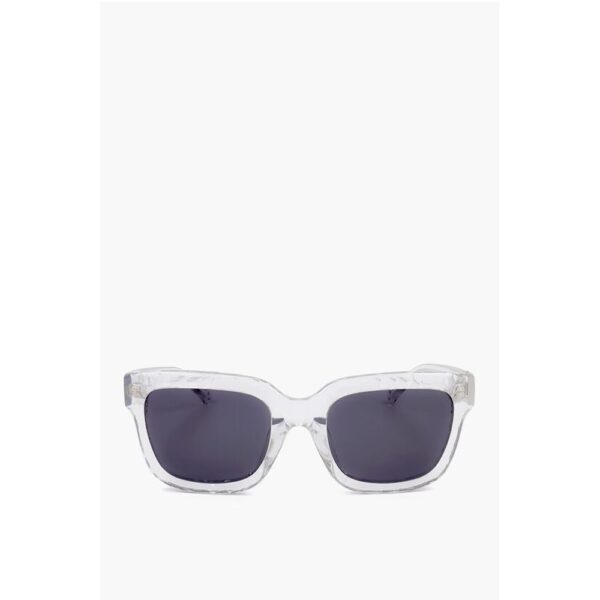 Linda Farrow PHILLIP LIM Wayfarer Sunglasses with Transparent Frame