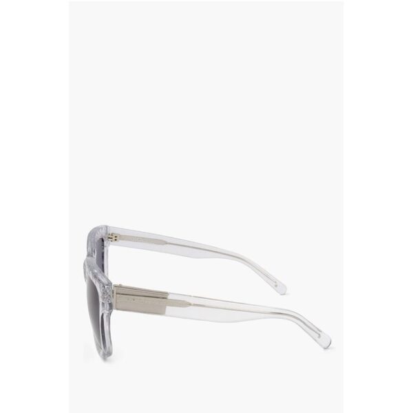 Linda Farrow PHILLIP LIM Wayfarer Sunglasses with Transparent Frame - Image 3