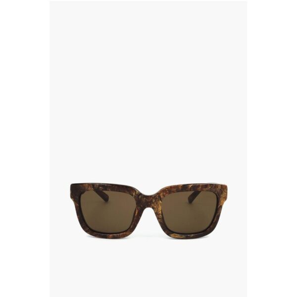 Linda Farrow PHILLIP LIM Marble Effect Frame Wayfarer Sunglasses